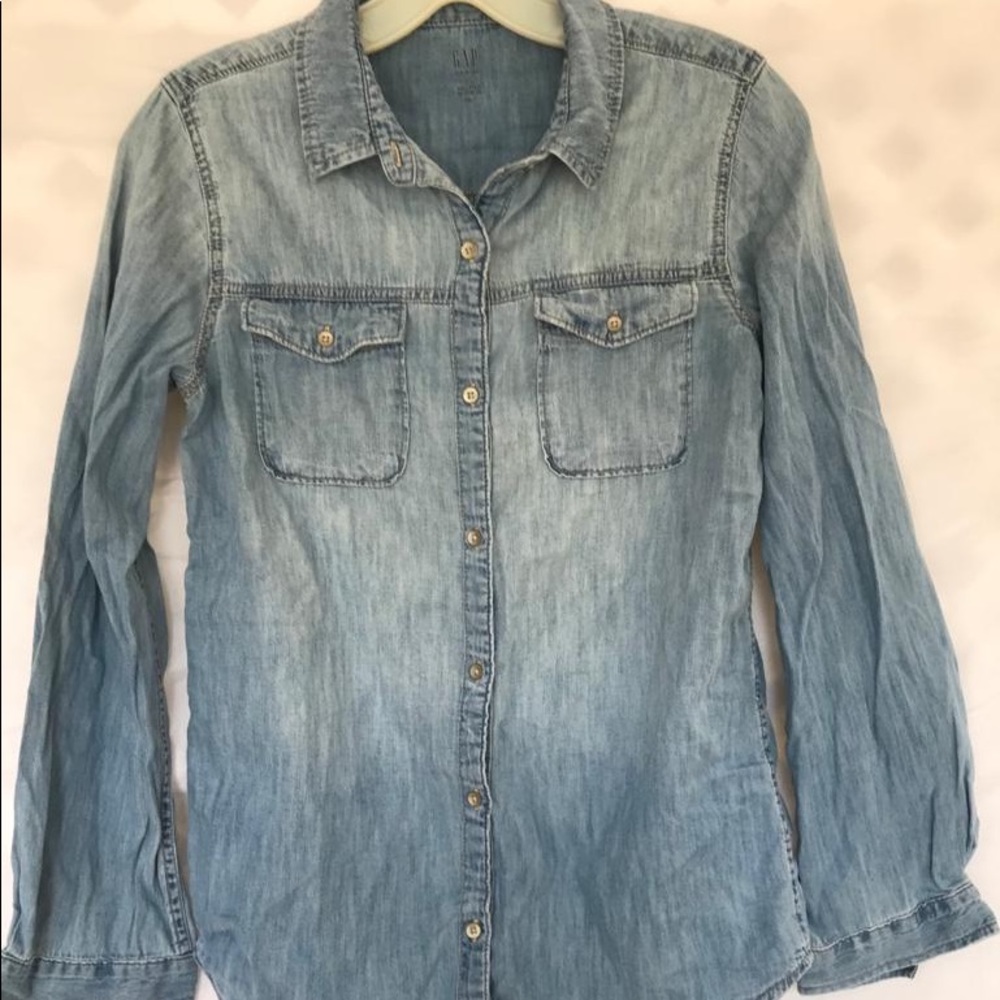 Denim button down - Picture 3 of 5